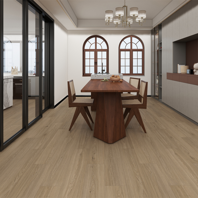 Lantai Laminat Kalis Air untuk Ruang Makan