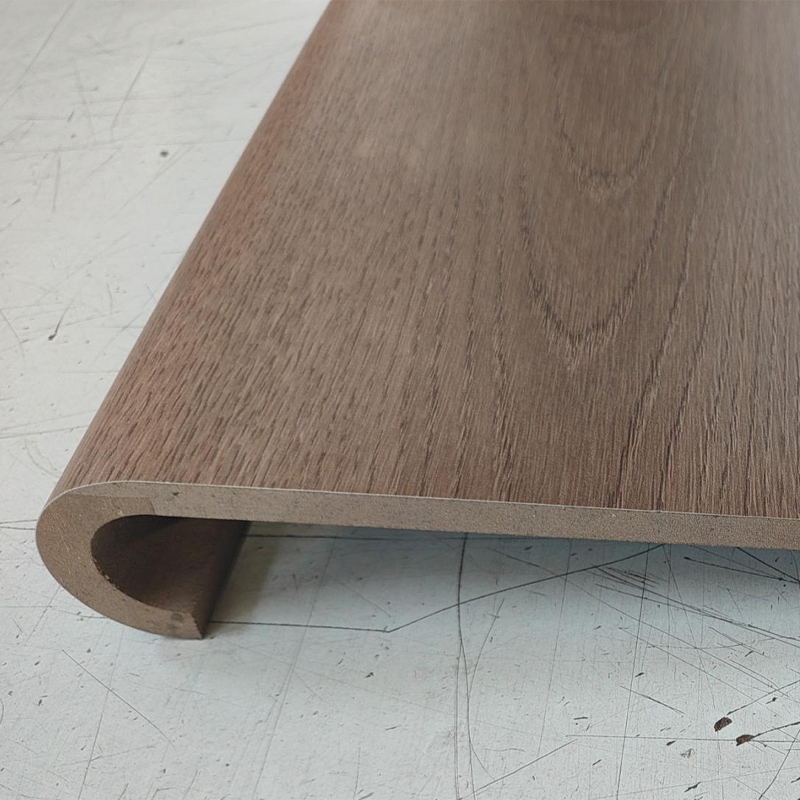 Tapak Tangga Bullnose Laminate Prasiap untuk Pengubahsuaian Tangga